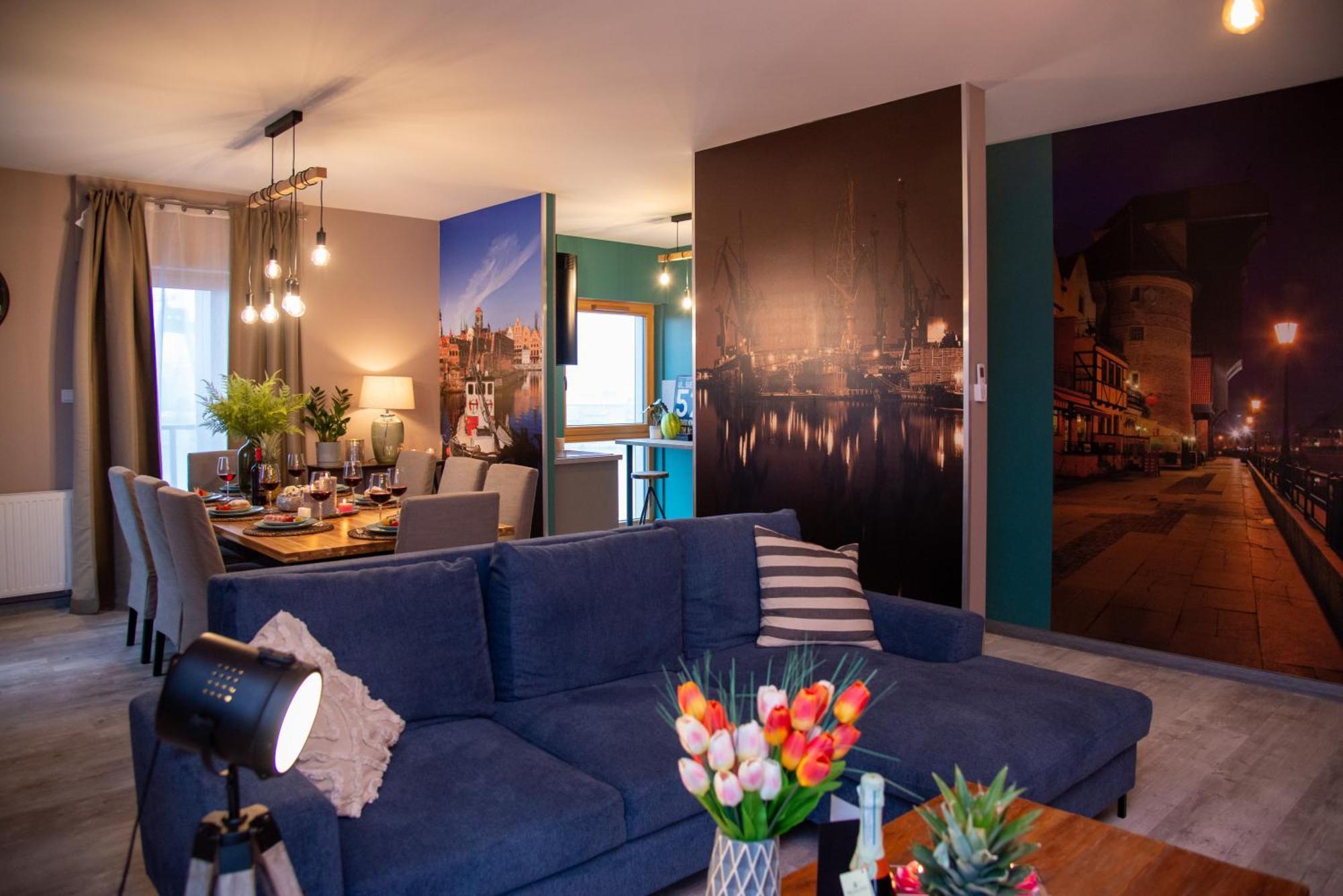 Premium 4 Rooms Apartment Gdansk Luaran gambar