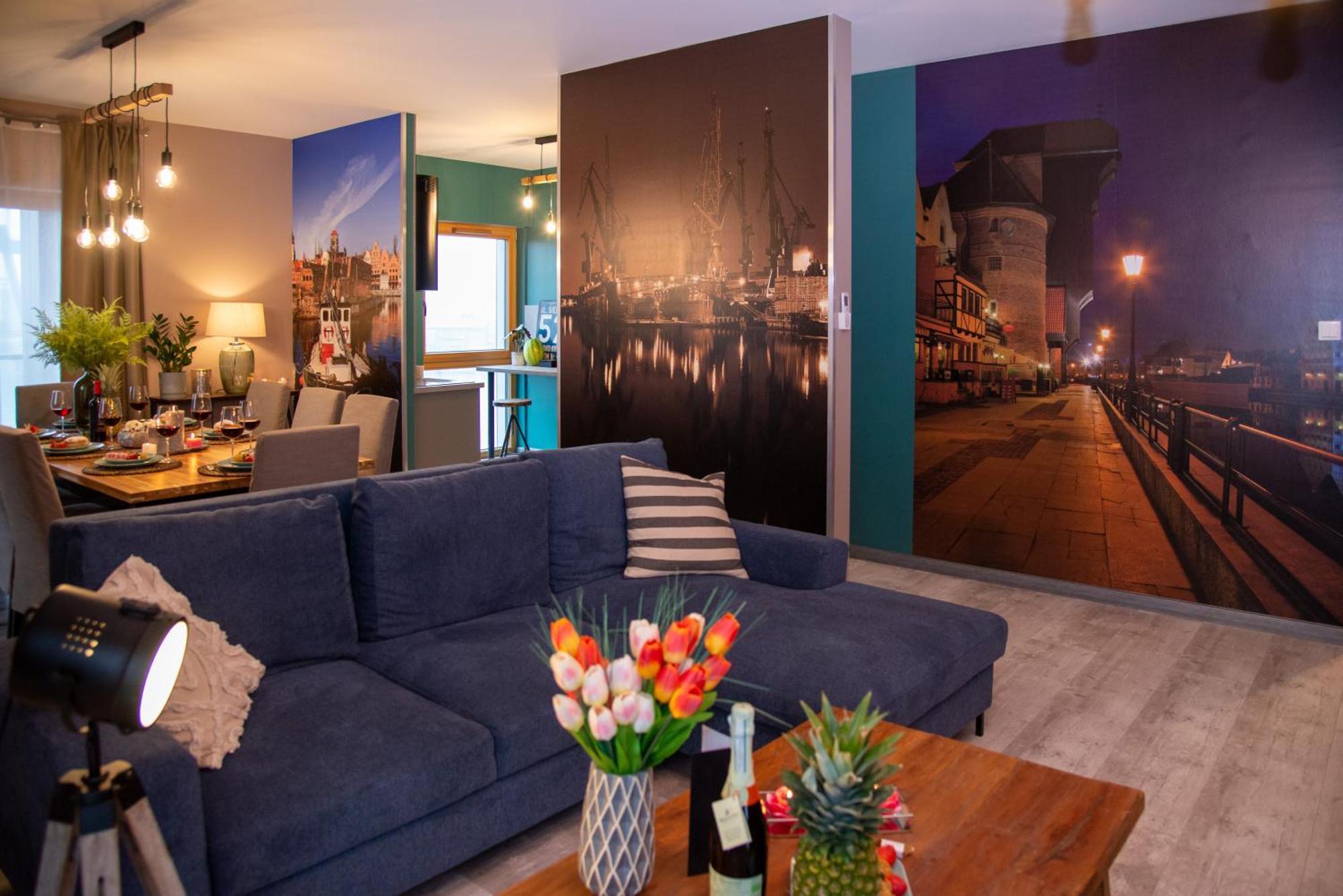 Premium 4 Rooms Apartment Gdansk Luaran gambar